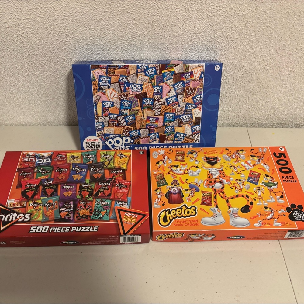 500 Piece Puzzles